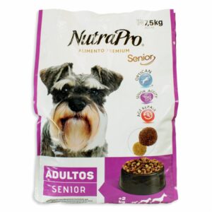 Alimento Para Perros Adultos Senior NUTRAPRO 7,5 Kg
