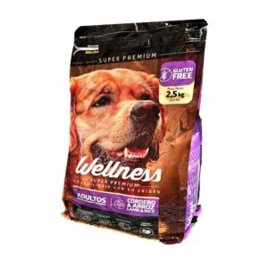 Alimento Para Perros Super Premiun Con Cordero Y Arroz Rmg WELLNESS 2500 G