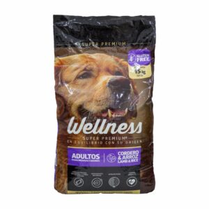 Alimento Para Perros Super Premiun Con Cordero Y Arroz Rmg WELLNESS 15000 G