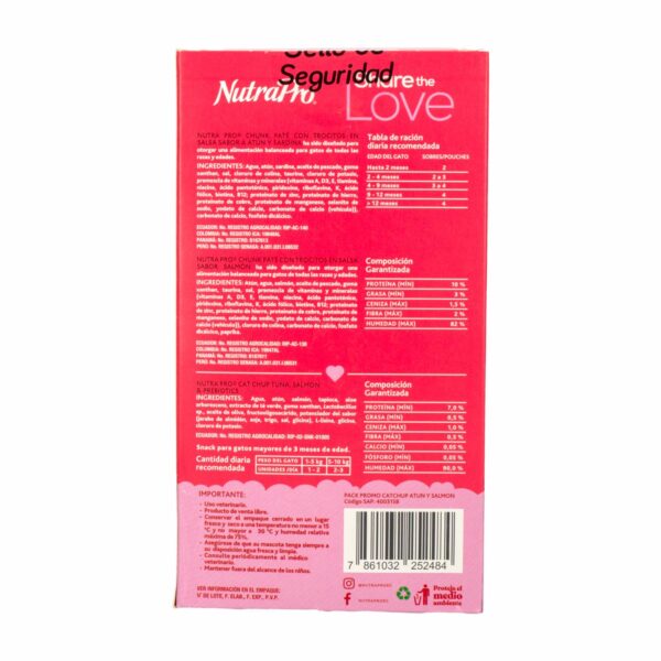 Alimento Para Gatos Pack  De Pates NUTRAPRO 226 G - Imagen 2