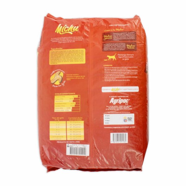Alimento Para Gatos Sabor A Pollo MICHU 18 Kg - Imagen 2