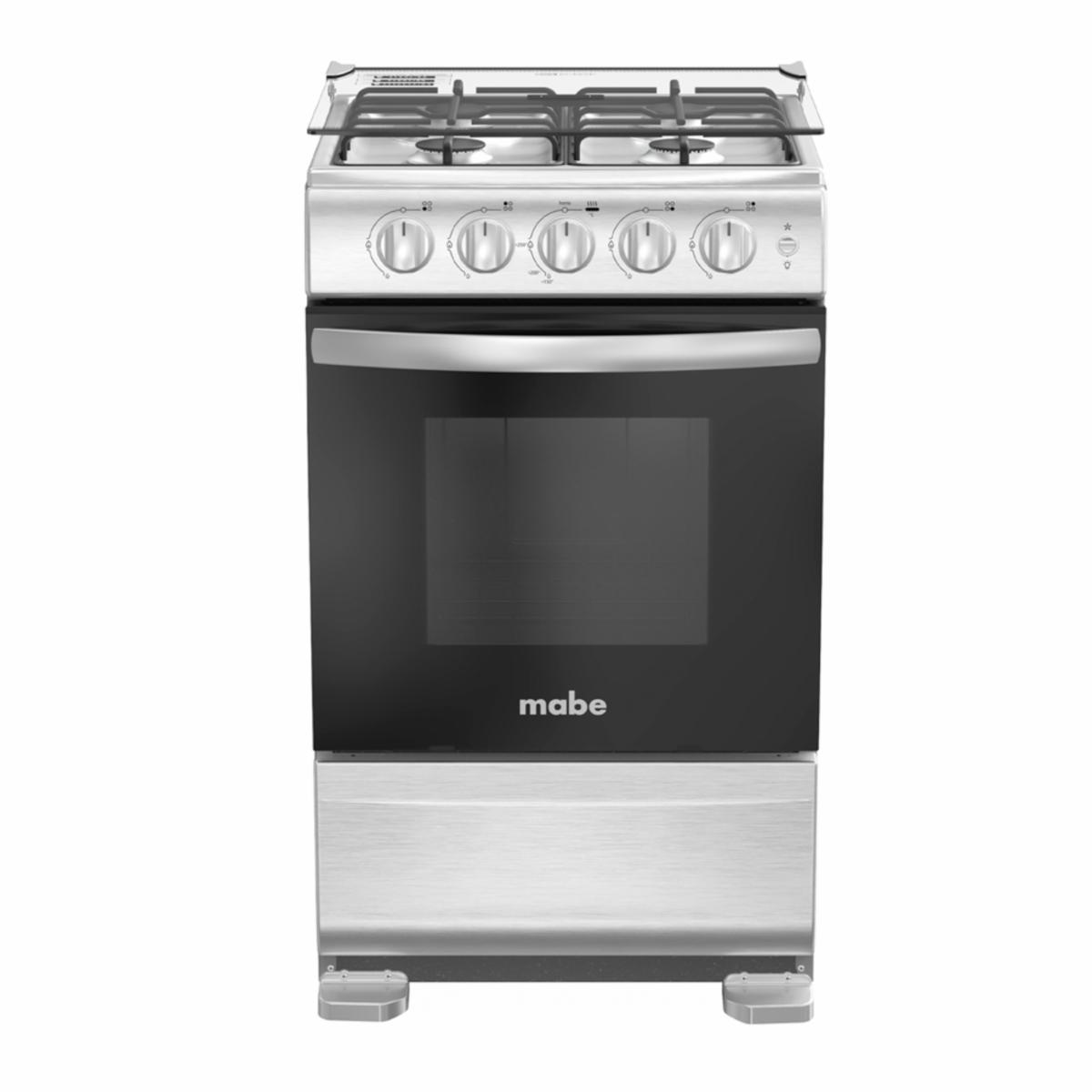 Cocina A Gas 52 Cm EM5120SX2 MABE 4 Quemadores