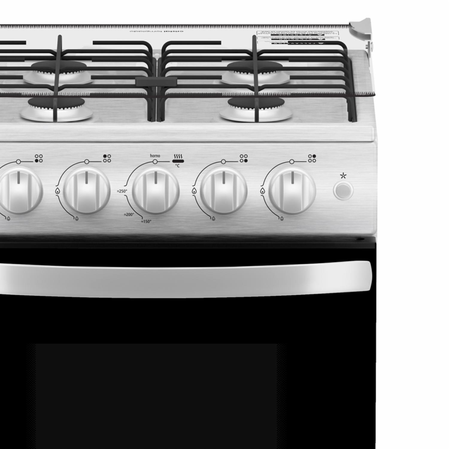 Cocina A Gas Silver TX5120EX4 MABE 4 Quemadores