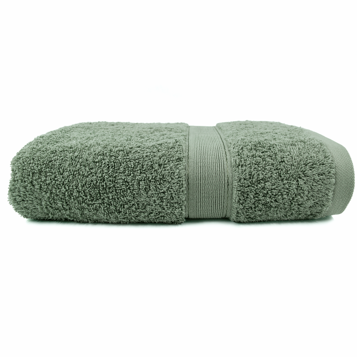 Toalla De Baño Verde Oliva 580 G/M² 100% Algodón SPRINGFIELD 140 X 70 Cm - Imagen 6