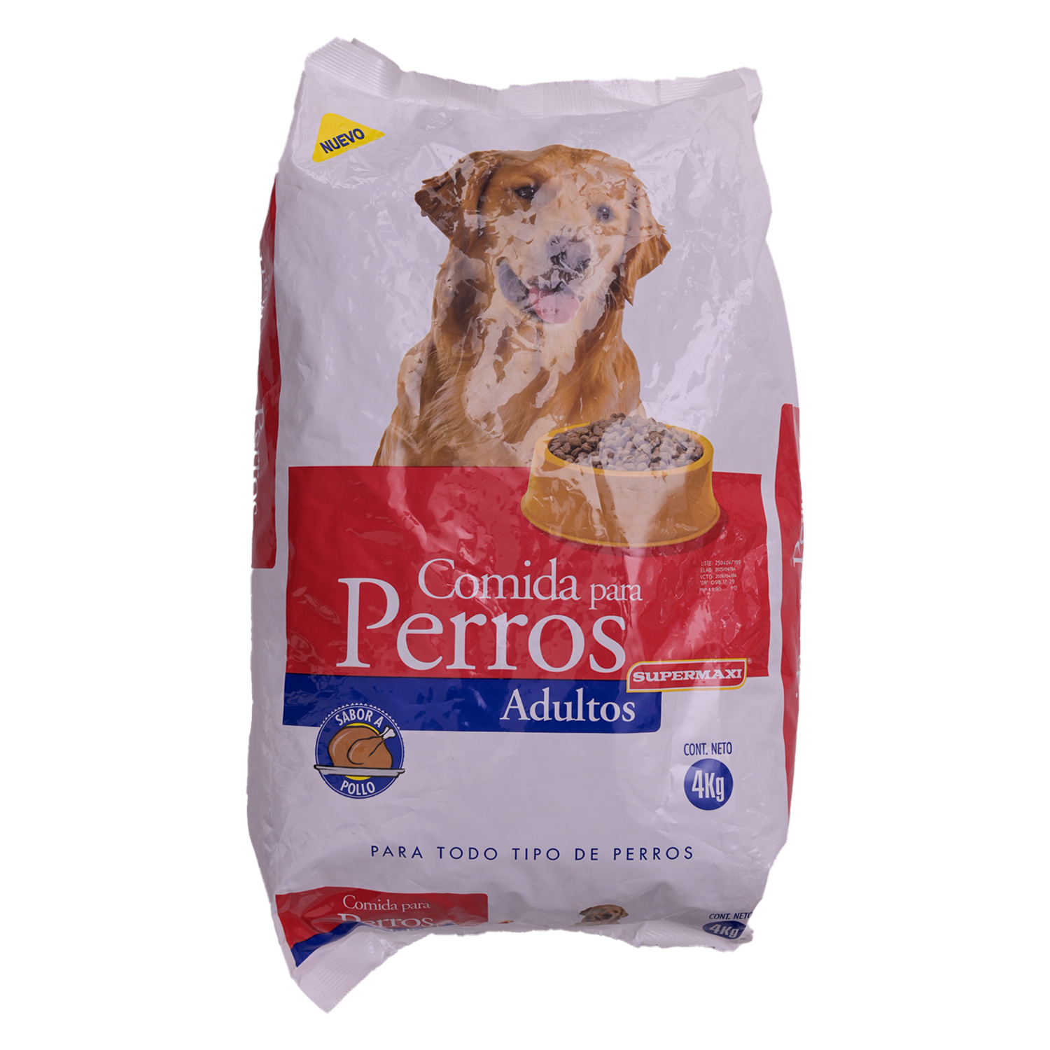 Alimento Para Perros Con Nutrientes SUPERMAXI 4 Kg - Imagen 3