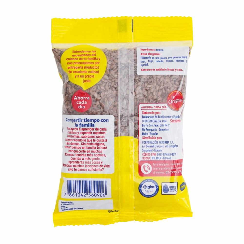 Linaza Natural LA ORIGINAL 100 G - Imagen 2
