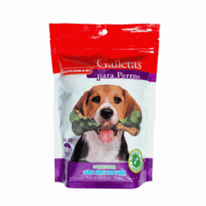 Galletas Para Perros Toda Raza Y Edad Sabor Arroz Con Carne SUPERMAXI 500 G