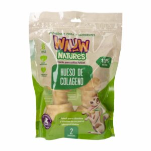 Snack Para Perros Hueso De Colágeno WAUW 2 Unidades