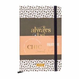 Agenda Journal Cosida Chic ESTILO 100 Hojas 1 Linea