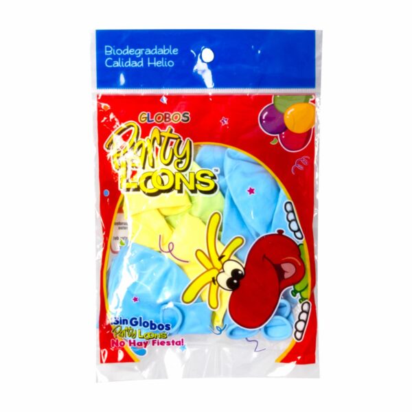 Globo N12 Surtido Pastel Mate PARTY LOONS X 10 Uds