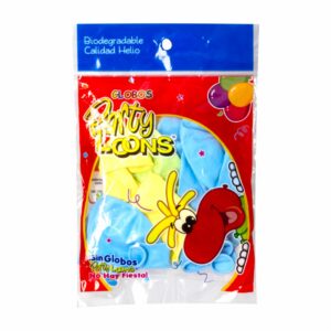 Globo N12 Surtido Pastel Mate PARTY LOONS X 10 Uds