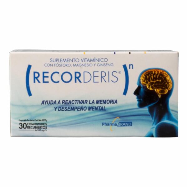 Suplemento Vitamínico RECORDERIS X 30 Uds - Imagen 2