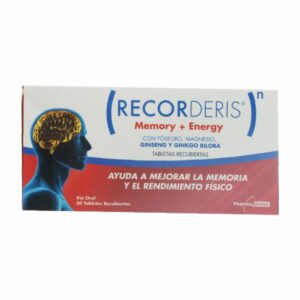 Vitamínico Memory Energy RECORDERIS 30 Tabletas