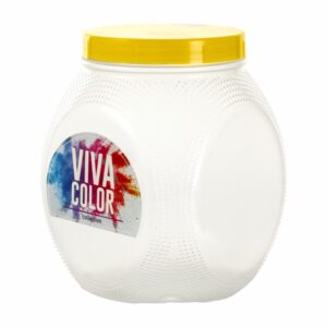 Pomo Repostero Con Tapa Ambar Viva Color N2 PLAPASA 1.75 L