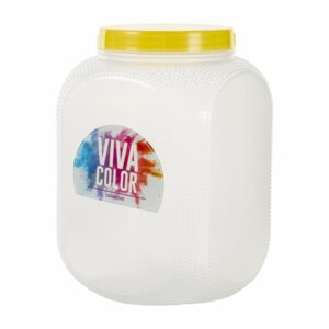 Pomo Repostero Con Tapa Ambar Viva Color N3 PLAPASA 2.75 L