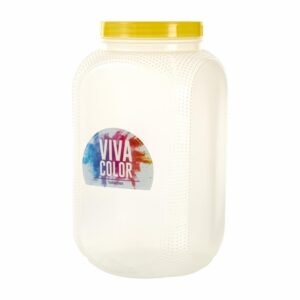 Pomo Repostero Con Tapa Ambar Viva Color N4 PLAPASA 3.5 L