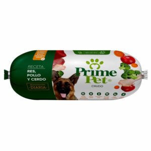 Alimento Para Perros Crudo Sabor A Res Pollo Y Cerdo PRIME PET 1 Kg