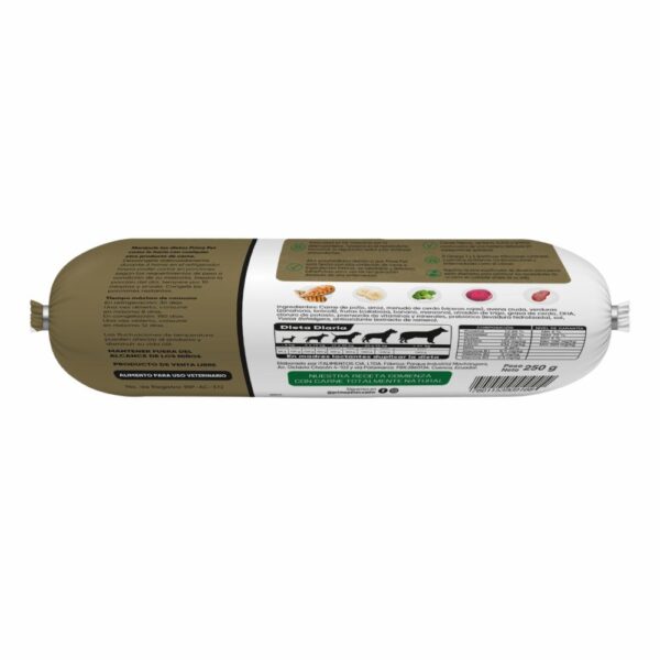 Alimento Para Perros Cocido De Pollo PRIME PET 250 G - Imagen 3