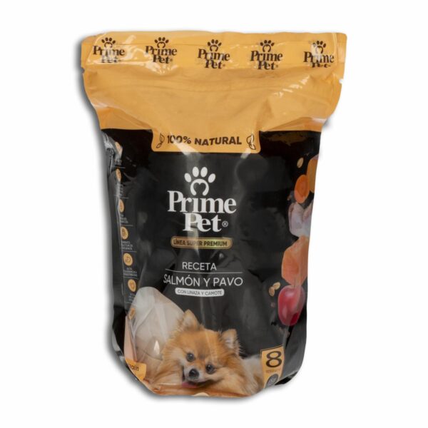 Alimento Cocido Salmón Y Pavo PRIME PET 1000 G