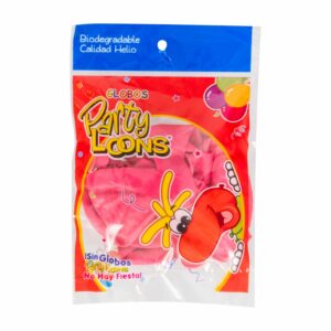 Globo N12 Fucsia PARTY LOONS X 10 Uds