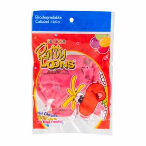 Globo N12 Fucsia PARTY COLORS X 10 Uds
