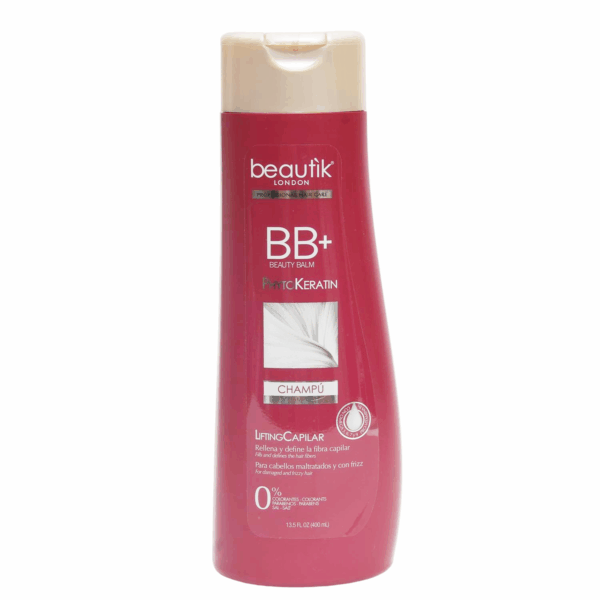 Shampoo Phytokeratin BEAUTÌK LONDON 400 Ml - Imagen 2