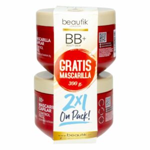 Mascarilla Capilar Con Phytokeratin BEAUTÌK LONDON 2 X 300 Ml