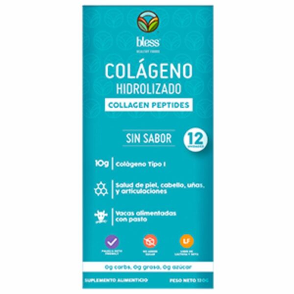 Colágeno En Polvo Hidrolizado BLESS 120g