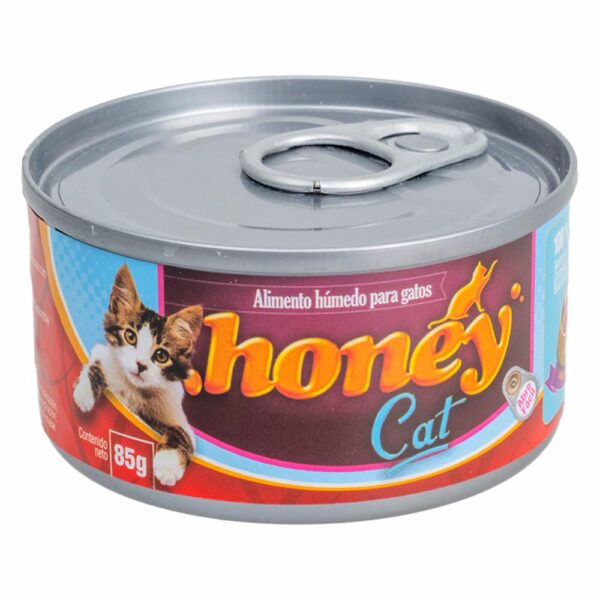 Alimento Para Gatos Sabor Atún HONEY 85 G - Imagen 3