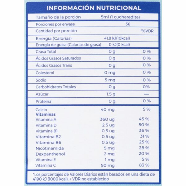 Jarabe Kids MIXAVIT 180 ml - Imagen 2