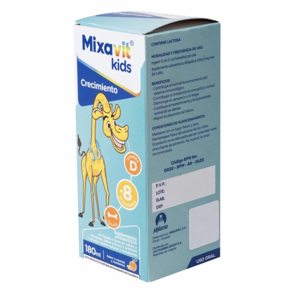 Jarabe Kids MIXAVIT 180 ml - Imagen 3