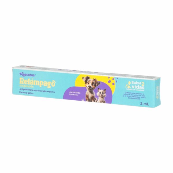 Antiparasitario Para Mascotas Para Perros Y Gatos RELAMPAGO 2 Ml - Imagen 4
