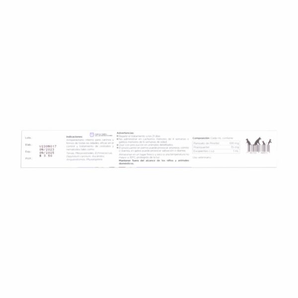 Antiparasitario Para Mascotas Para Perros Y Gatos RELAMPAGO 10 Ml - Imagen 3