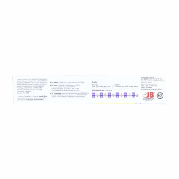 Antiparasitario Para Mascotas Para Perros Y Gatos RELAMPAGO 5 Ml - Imagen 2