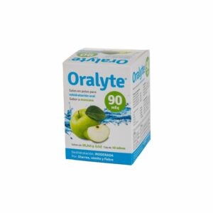 Suero Oral En Polvo Manzana Con Sales Sabor A Manzana ORALYTE 282.45 g