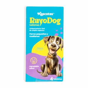 Antiparasitario Para Perros Pequeños Y Mediano RAYO DOG X 4 Uds