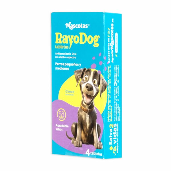 Antiparasitario Para Perros Pequeños Y Mediano RAYO DOG X 4 Uds - Imagen 3