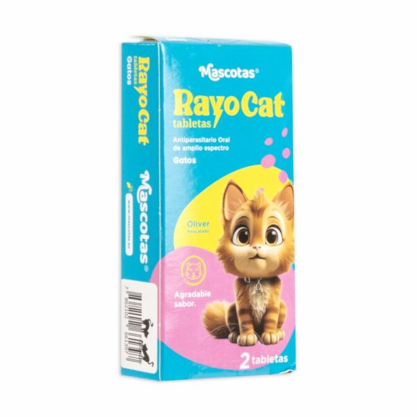 Antiparasitario Para Mascotas Para Gatos Interno RAYO CAT X 2 Uds - Imagen 2
