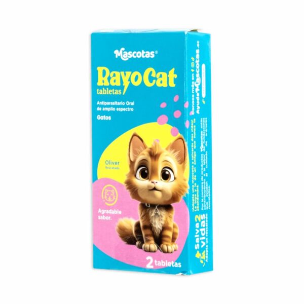 Antiparasitario Para Mascotas Para Gatos Interno RAYO CAT X 2 Uds - Imagen 3