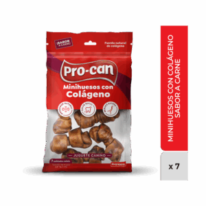 Huesos Para Perros Mini Sabor A Carne PRO-CAN 2,5"