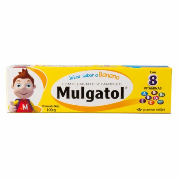 Multivitaminas Sabor A Banano MULGATOL 100g - Imagen 2
