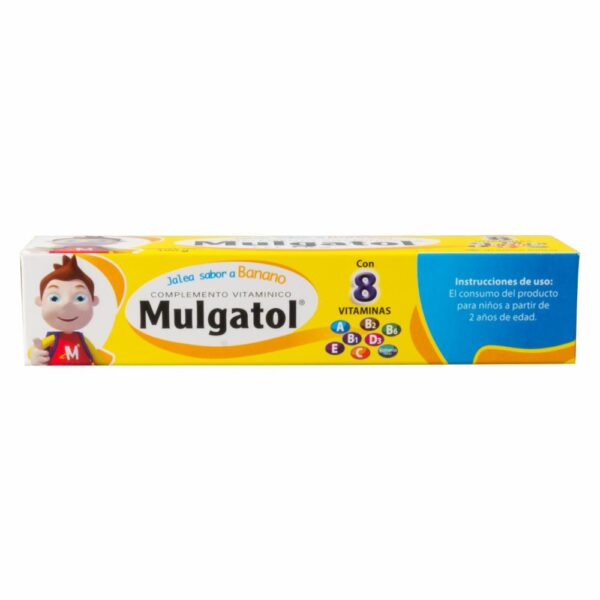 Multivitaminas Sabor A Banano MULGATOL 100g - Imagen 3