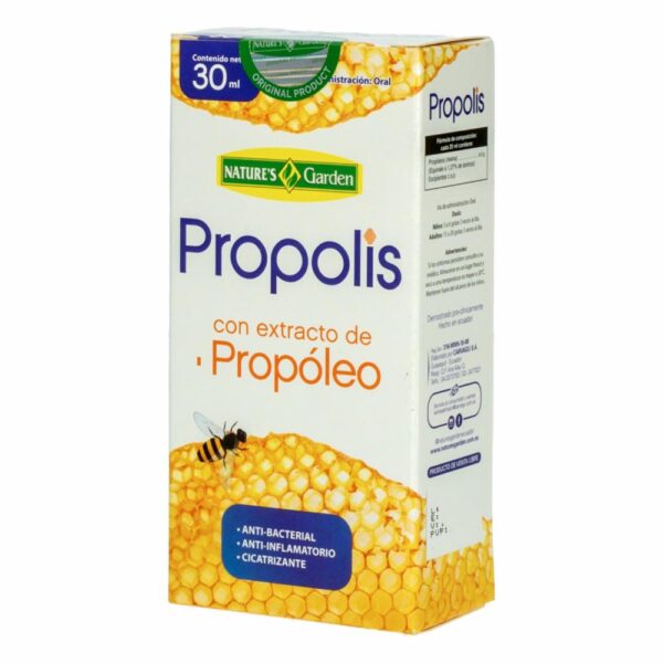 Solución De Propolis NATURES GARDEN 30 ml - Imagen 2