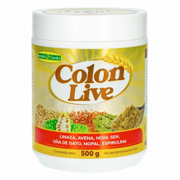 Suplemento Colon Live NATURES GARDEN 500 g