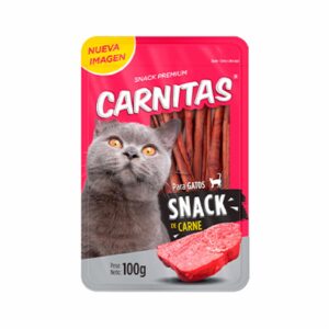 Snack Para Gatos De Carne CARNITAS 100 G