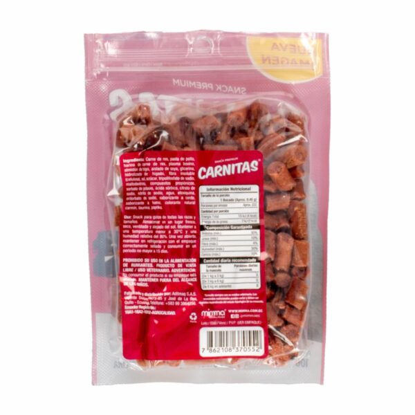Snack Para Gatos De Carne CARNITAS 100 G - Imagen 2