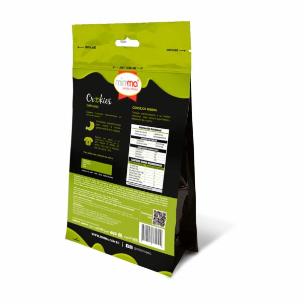 Galletas Para Perros Toda Raza Y Edad Con Orégano CROOKIES 200 G - Imagen 3
