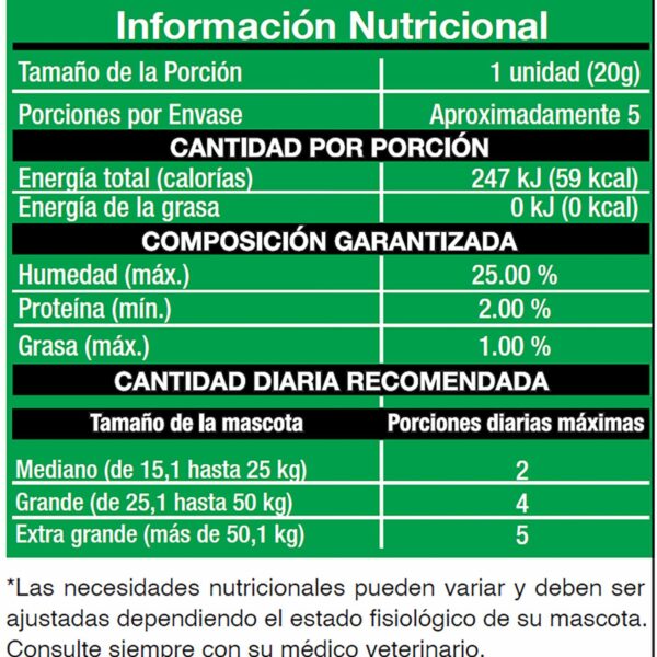Snack Para Perros Masticable Razas Grandes Y Medianas Sabor A Pollo Asado CHEWY TOYS 100 G - Imagen 2