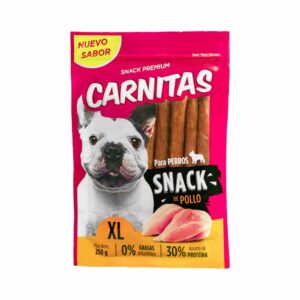 Snack Para Perros De Pollo Xl CARNITAS 250 G