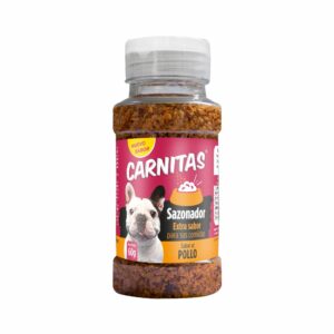 Sazonador Para Comida De Perros Sabor A Pollo CARNITAS 60 G